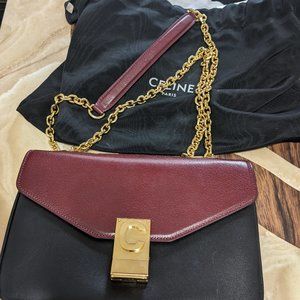 Luxury bag. Autotentic Celine with barcode